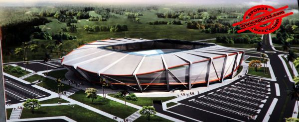 İşte yeni stadyum! İşte yeni stadyum!